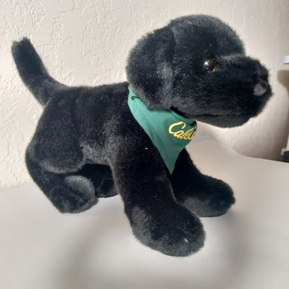 Cabela's Puppy Dog Black Lab Plush Stuffed Animal‎